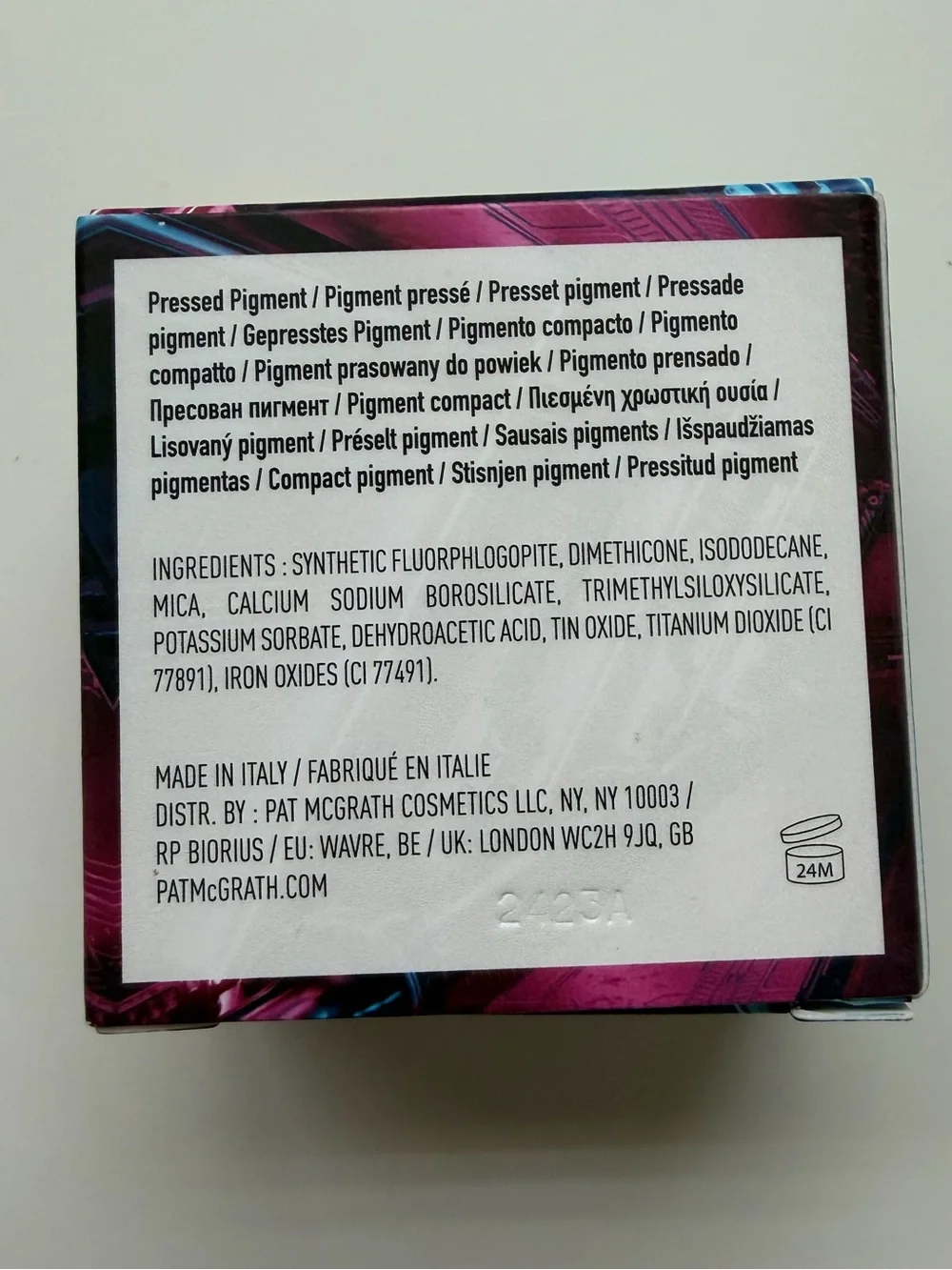 Pat McGrath Labs ChromaLuxe Artistry Pigment Twilight Temptation 3g New in Box